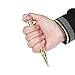 Odowalker Self Defense Keychain Kubaton Solid Key Chain Tactical Pen Window Breaker Self-Protection Stick Personal Protection (Brass)