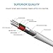 Apple MFi Certified 8 Pin Lightning To USB Cable by Gembonics 3ft Sync & Charger with Ultra-Compact Connector for iPhone 6 6Plus, 5s, 5c, 5, iPad Air, Mini, iPod Touch with Lifetime Guarantee (White)