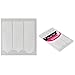 iNewcow Sheet of 5 Nail Art Sticker French Manicure Tip Guides Stickers