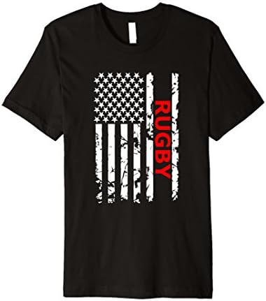Rugby ClothingRugby USA Flag Premium T-Shirt