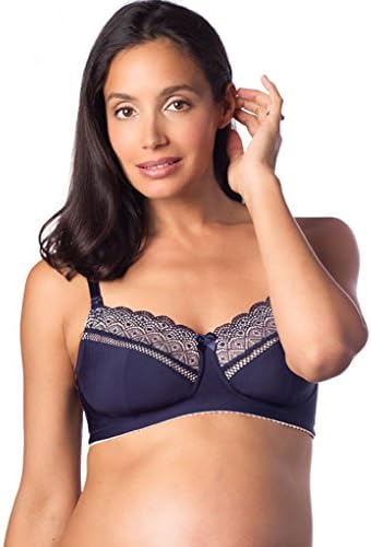 Hotmilk Lingerie SOC Women's Show Off Navy Maternity Nursing Bra 42D
