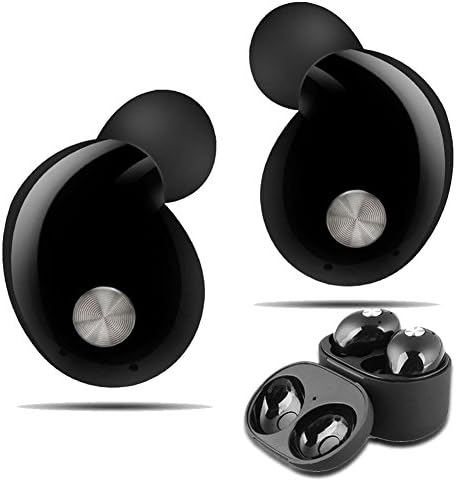 FANZY True Wireless Earbuds - Mini Invisible Design TWS Bluetooth V4.2 Earphones Dual Ear bud, Bluetooth Headset Built-in Mic and Charging Case for iPhone 8 7 Plus Samsung Android Cell Phones