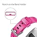 GEAK Sports Bands for Fitbit Versa/Fitbit Versa 2/Fitbit Versa Lite,Soft Waterproof Wristbands Accessories Compatible Fitbit Versa Smartwatch for Women Men,3 Pack,Small Peach/Rose/Teal