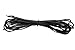 FANOR Universal Replacement Laces Premium Bungee Cords for Zero Gravity Recliner/Lounge Chair - One Chair Kit (Contains 4 Strings), Black