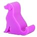 Z PLINRISE Puppy Desk Phone Stand Dog Shape Smartphone Holder for Free You Hands (Purple)