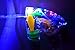 GlowCIty's Set of Two Light Up Bubble Gun Blasters-Includes Two Bubble Guns and Bubble Solution