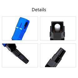 KELUSHI 100 pcs SC Fiber Optical Quick Connector