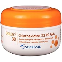 DOUXO Chlorhexidine 3% PS Pads 30 ct