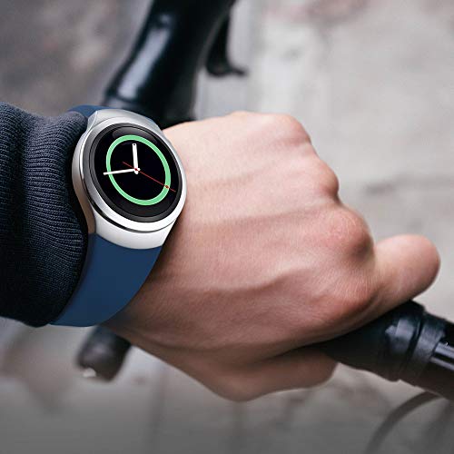 Compatible Gear S2 Band, Soft Silicone Straps Sport Bands