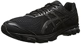 ASICS Men's GT 1000 4 Running Shoe, Black/Onyx/Black, 9 M US