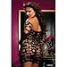 Seven Til Midnight Women's Plus Size Flirtatious Long Sleeve Dress, Black, One Size/Queen