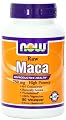 NOW Foods Raw Maca 750mg 6:1, 90 Vcaps (Pack of 3)