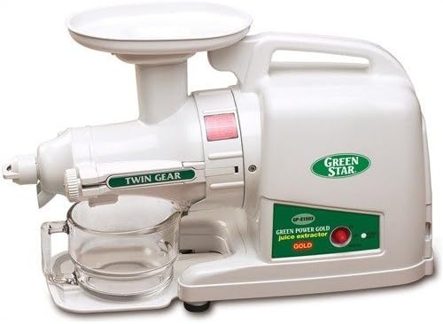 Tribest GPE1503 Green Star Gold Twin Gear Juice Extractor