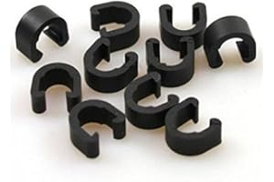 Juscycling MTB Bike Road Bicycle Cable Clamps c-Clips housing Hose Guide for Brake derailleur Shifter 10 pcs/lot