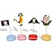 Pirate Cake Cupcake Toppers Food Picks for Party Decorations Set of 20 by GOCROWN