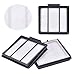 Techypro 12Pack Replacement Filter and Brush Kit for Shark ION Robot RV700_N RV720_N RV750_N RV850 RV850BRN RV851WV RV850BRN/WV Vacuum Cleaner (12 pack)