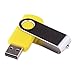 LHN 2GB Swivel USB Flash Drive USB 2.0 Memory Stick (Yellow)