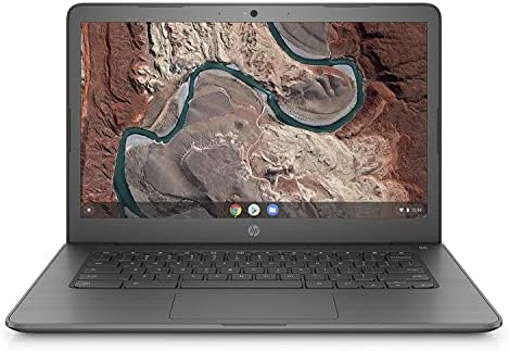 HP Chromebook 14-inch Laptop with 180-Degree Swivel, AMD Dual-Core