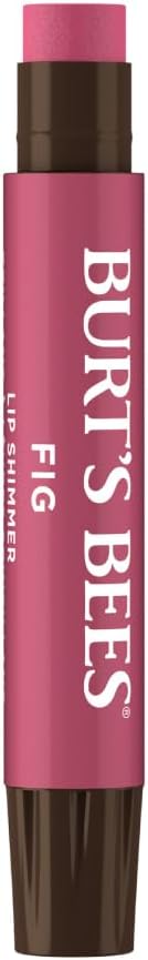 Burt's Bees Lip Shimmer Fig Tint Peppermint Oil 100% Natural Origin 2.55g
