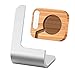 Kollea Aluminum Apple Watch Stand Charging Station Bracket Docking Cradle for All Apple Watch, Carbon Bamboo