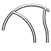 Inter-Fab DR-G3DE065-SINGLE Economy Stainless Steel Pool Grab Rail Ladder (Single) designer handrail, Stainless