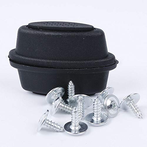 MOTZU 2 Pair Luggage Bracket Side Feet With 20 Screws, Baggage Stud Foot, Feet Pad, Travel Bags accessories, Simple replacement - Thumbnail 5