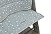 JYOKO Kids Cushion Made Cotton 100% Compatible with Stokke Tripp Trapp high Chair (White Star)