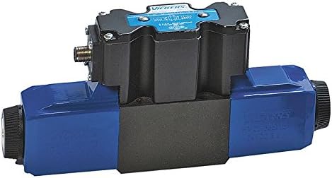 VickersDG4V Series Solenoid Operated 4 Way Hydraulic Valve, 5075 psi Maximum Pressure, Open Spring Offset Spool Type, 12VDC, 16 gpm Flow Rate