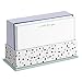 Graphique Pastel Dots Flat Notes - Multi-Colored Note Card Stationery w/ Cursive 