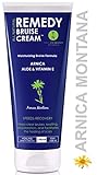 Remedy Moisturizing Bruise Formula Cream - Organic Arnica Montana - Aloe, Shea Butter & Vitamin E Speeds Healing Reduces Pain - Repair Stretch Marks,Scars,Swelling - Dermatologist Large 4 Oz