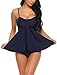 ADOME Women Swimwear Two Piece Swimsuit Serendipity Flyaway Tankini