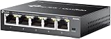 TP-Link ES205G 5-Port Gigabit Switch Centralized Cloud Management Omada view 3