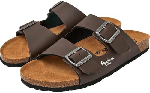 Sandalias de Piel Bio marrón