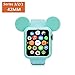 Navor Soft Silicone Protective Case for Cartoon Mouse Ears Compatible for Apple Watch 42mm Series 1/2/3 - Green