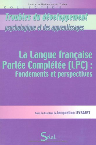 La  langue française parlée complétée