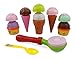 Liberty Imports Ice Cream Party Fast Food Cooking & Cutting Play Set Toy for Kids