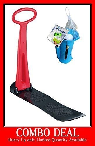 Funkatron Snow Scooter Ski Fold-Up Snowboard Sledge