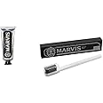Marvis TSA Approved Amarelli Licorice Toothpaste, 1.3 oz & Soft Toothbrush