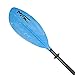MSC Kayak Paddle,Color Available Black,Yellow,White,Olive,Blue 2-Piece (Blue, 86 inches)