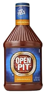 Amazon.com: Open Pit Barbecue Sauce, Original, 42 Ounce ...