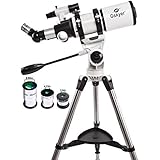Gskyer Telescope, 80mm AZ Space Astronomical Refractor Telescope, German Technology Scope