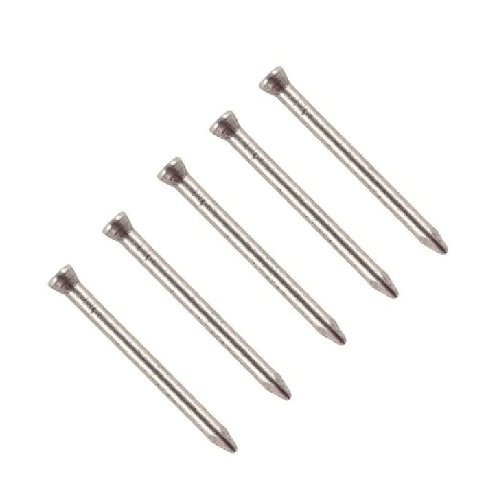 TERF® 30mm X 1.60mm Bright Finish Panel Pins 30mm (1.18 inch) X 1.60mm Panel Pins Nails For Soft and Harboard Cabinet and Joinery Work Furniture Craft and General Purpose Use - Pack of 300