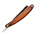 niceEshop(TM) Wood Handle Stainless Steel Barber Shaving Straight Razor