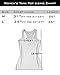 Workoutclothing Women Workout Fitness Gym Tank Top with Bow