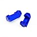 Atomik - Alloy Caster Block - Replacement Part for 1/10 Traxxas 3632 - Hardened Billet 6061 Aluminum - Lightweight & Durable Performance - Front Suspension Upgrade Part - Blue