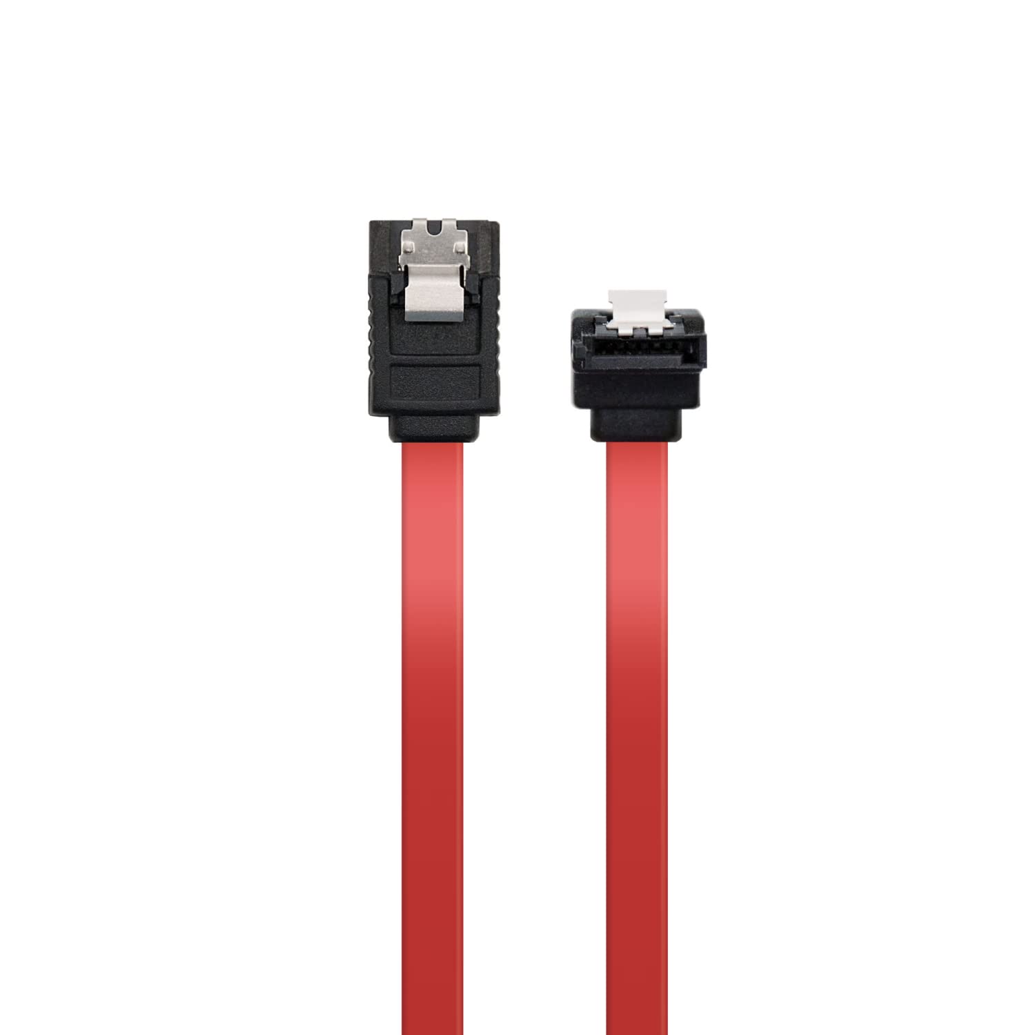 Ewent Cable SATA III SPEED 6 Gbits with Metal Clips, SATA L-Type red red 70 cm