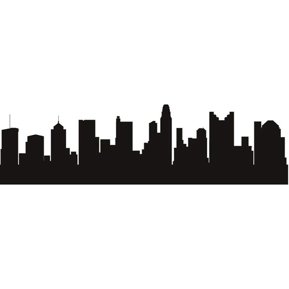 Columbus Ohio Silhouette Skyline America USA Transfer tattoos tattooing temporary tattoos Cute Face tattoos one sheet of A4 paper