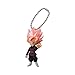 Dragon Ball Z DBZ Dark Black Son goku Figure Keychain Ring UDM BURST 22 Gashapon Capsule