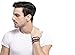 FIBO STEEL 8Pcs Leather Bracelets for Men Women Wooden Bead Bracelet Cuff Elastic,Z