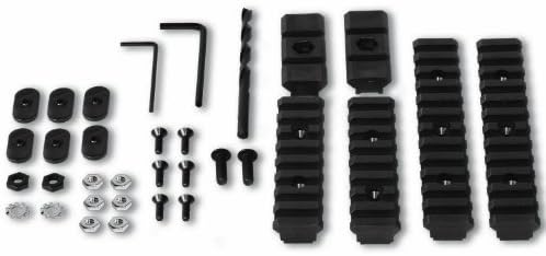 Tapco MNT90302 Ultimate Accessory Rail Set, Black by Tapco